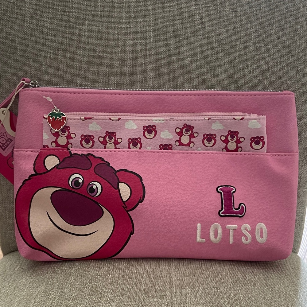 Primark Pink Lotso Cosmetic Bag